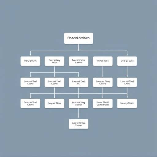 Financial decision-making flowchart
